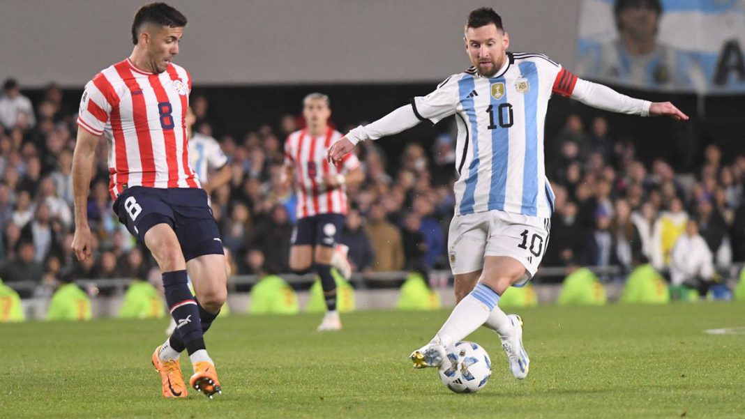 messi-regresa-con-recaudos-en-la-inobjetable-victoria-sobre-paraguay