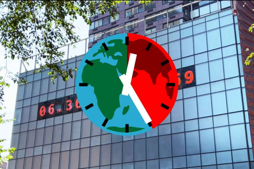 el-reloj-de-la-cuenta-regresiva-de-nueva-york-esta-por-debajo-de-los-cinco-anos:-que-significa-para-los-humanos