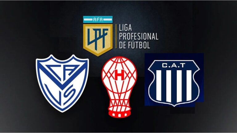 Cómo se define la Liga Profesional entre Vélez, Talleres y Huracán: qué necesitan para ser campeones