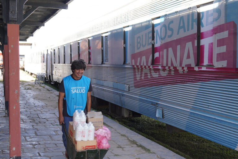 El Tren Sanitario atiende el desastre
