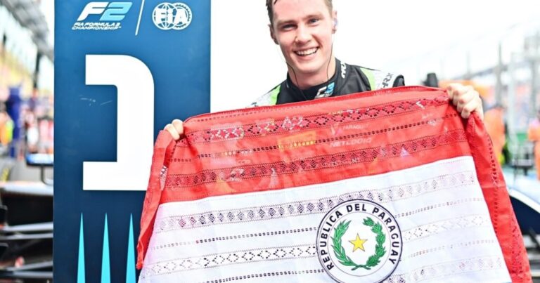 Joshua Dürksen brilla en Melbourne: victoria del paraguayo en la primera sprint de Fórmula 2