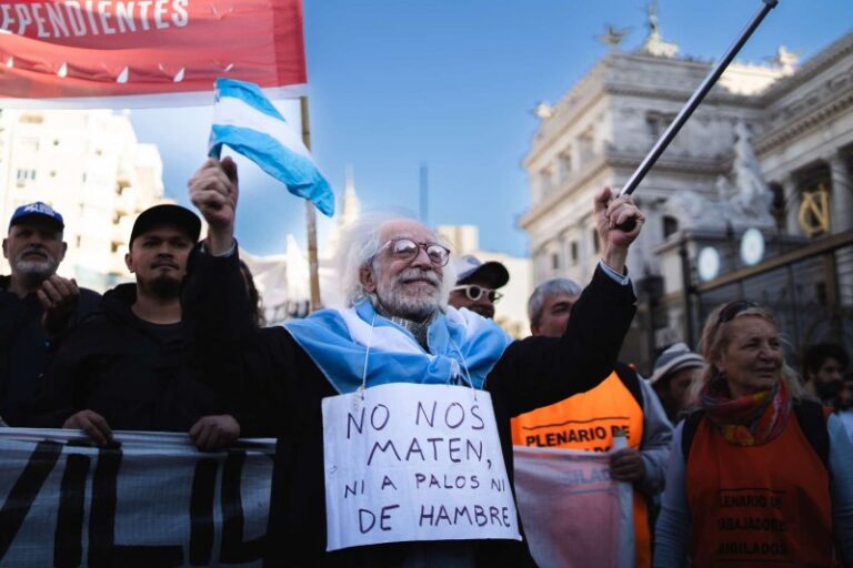 Petitorio para que se garanticen la libertad de manifestación en otra marcha de jubilados