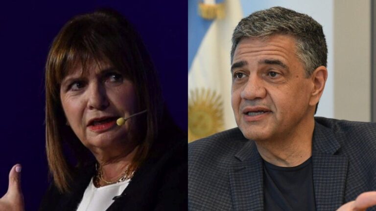 Patricia Bullrich caminó por Recoleta y criticó a Jorge Macri: «Motosierra desafilada»