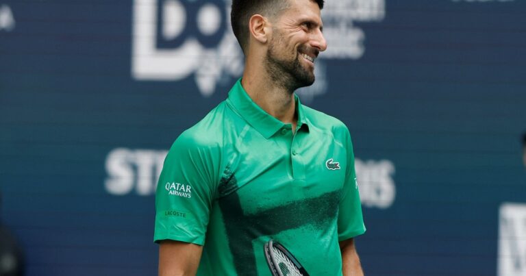 Masters 1000: Djokovic pisa fuerte en Miami y se mete en semifinales