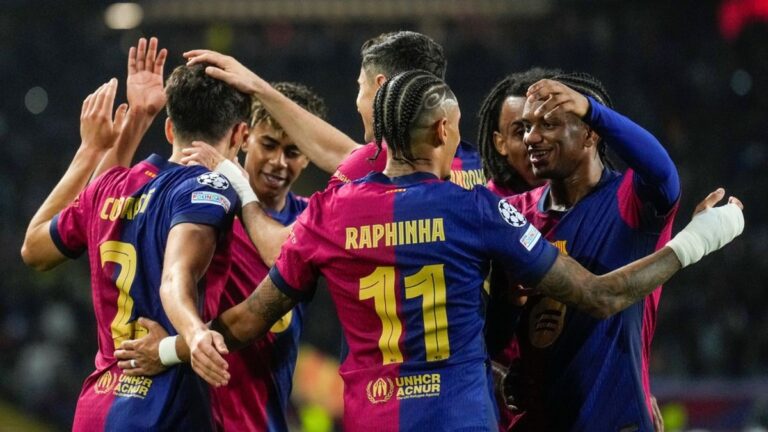 Barcelona goleó 4-0 al Borussia Dortmund por los cuartos de final de la Champions