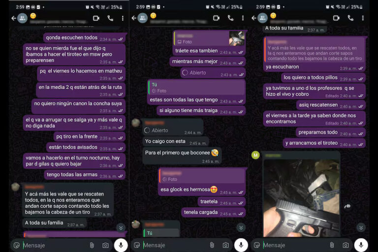 Una nueva amenaza de tiroteo en una escuela secundaria