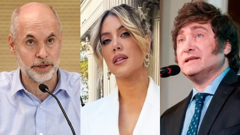 Horacio Rodríguez Larreta respaldó el insólito pedido que Wanda Nara le hizo a Javier Milei