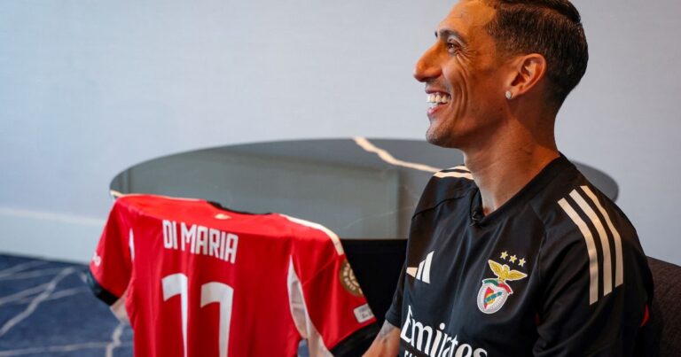 La emotiva frase que pronunció Ángel Di María antes de despedirse del Benfica