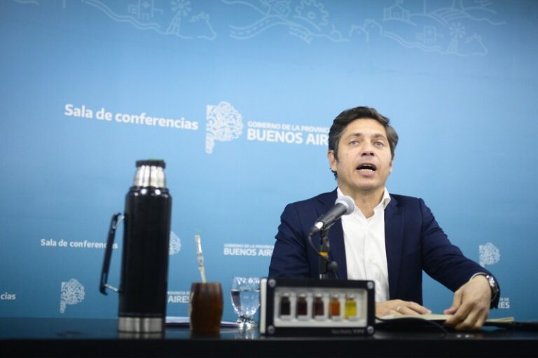 Kicillof pide que se investiguen los vínculos de Milei con el fondo Burford