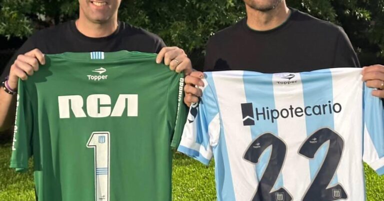La ingeniosa foto de Racing para anunciar la cláusula de Maravilla Martínez