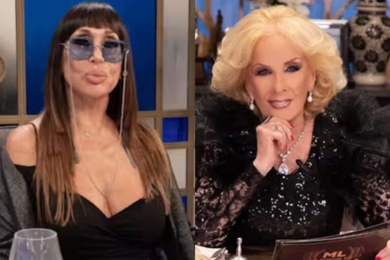 Moria Casán estaría a un paso de volver a la mesa de Mirtha Legrand