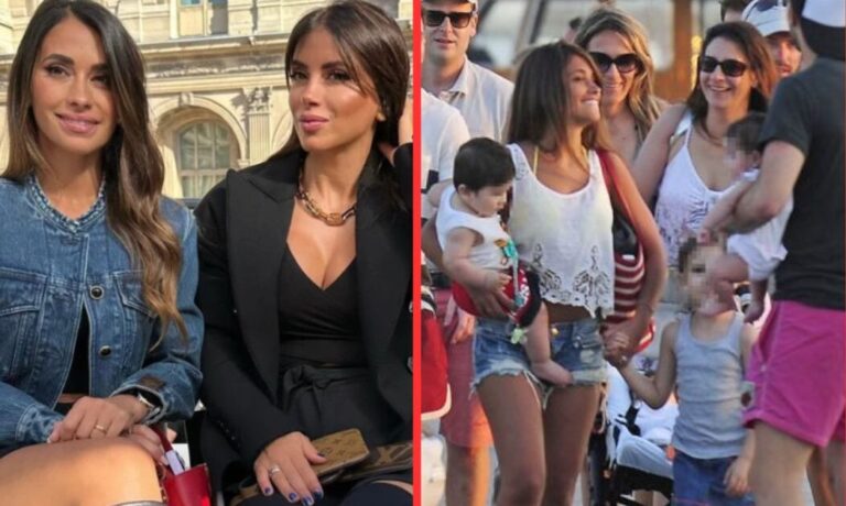 Las soñadas vacaciones de Antonela Roccuzzo en Italia con sus hijos y su mejor amiga