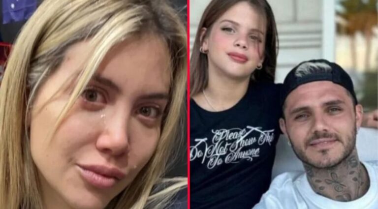 La hija mayor de Wanda Nara pidió cambiarse el apellido y cortó su relación con Mauro Icardi