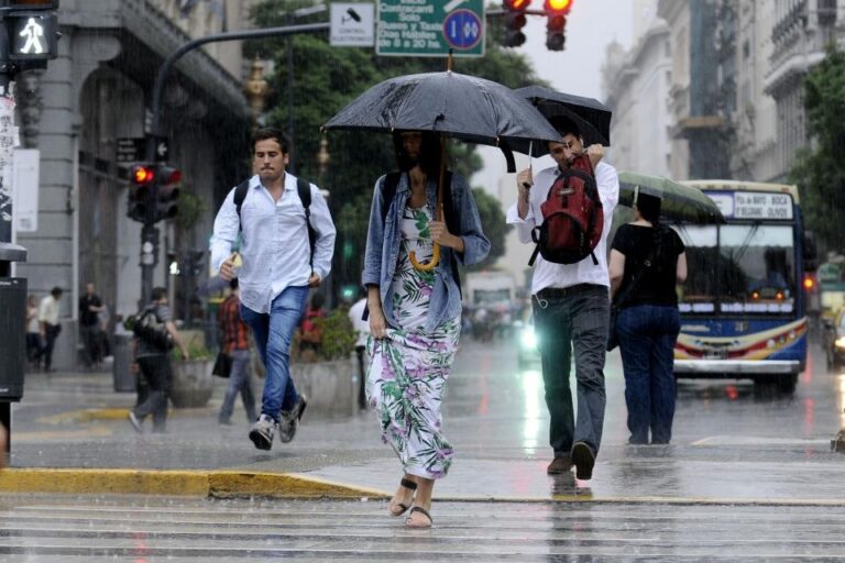Alerta amarilla por tormentas fuertes en Buenos Aires y otras ocho provincias