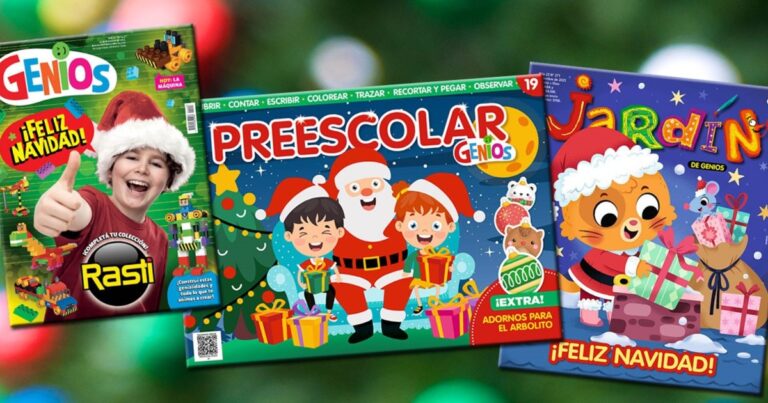 Juegos, actividades, cuentos e historietas para que los chicos celebren las Fiestas entre libros y revistas