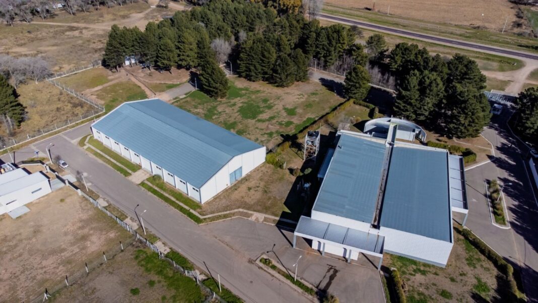 Vista aérea o ilustrativa del Parque Agroalimentario de Santa Rosa, La Pampa