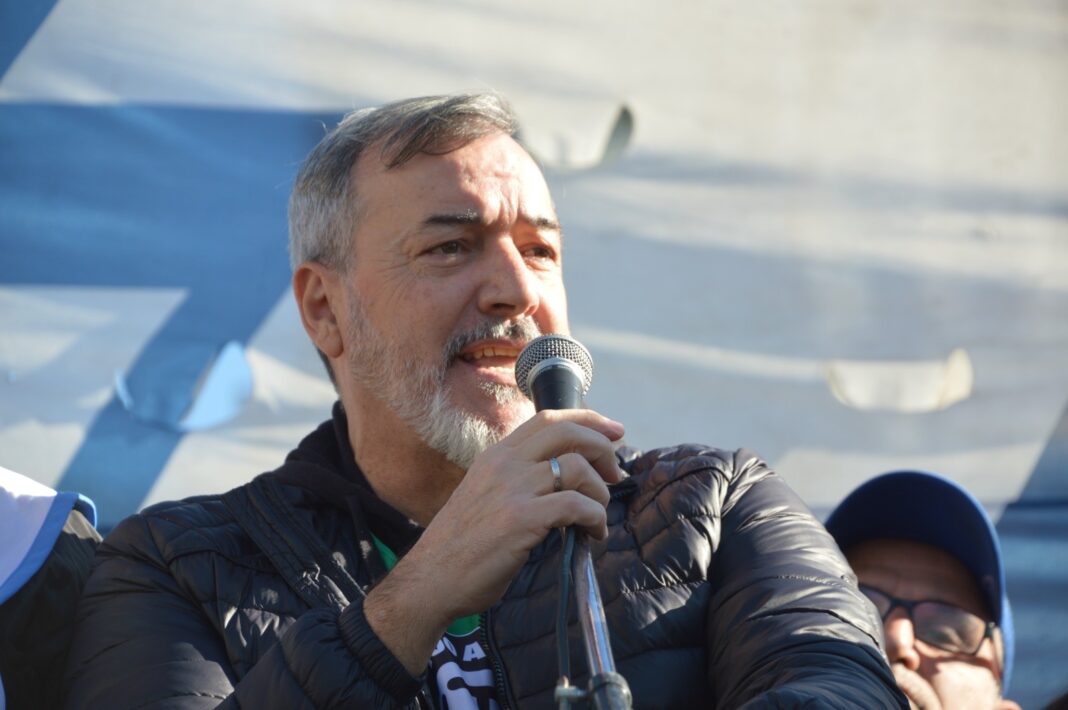 Reunión de delegados de ATE en una sede sindical