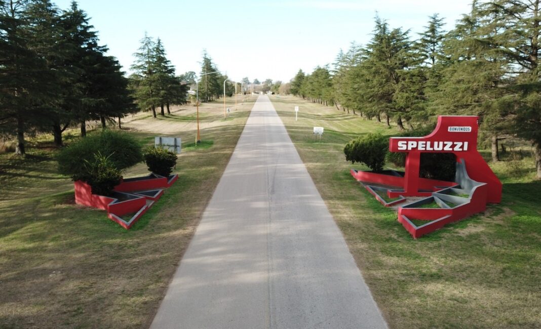 Ilustración representativa de un símbolo de justicia sobre un fondo alusivo a La Pampa