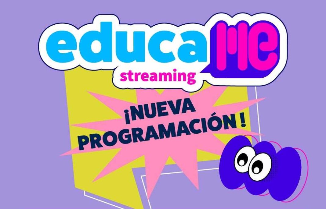Logotipos de los programas enREDados y Es Con Voz del Ministerio de Educación de La Pampa