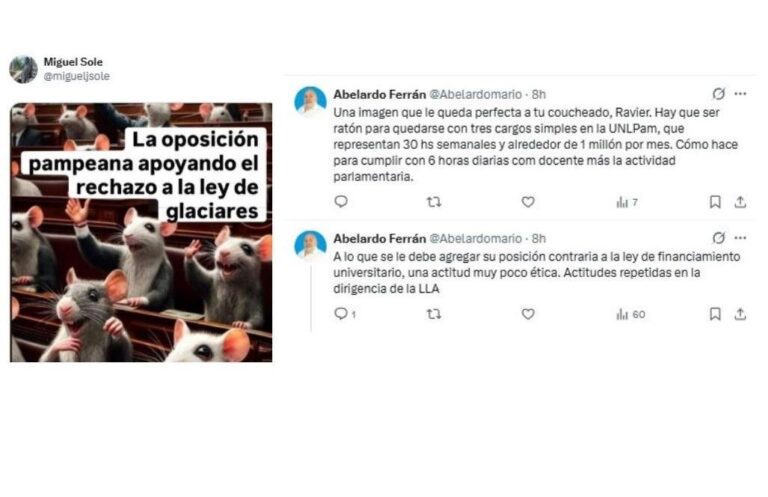 Ilustración de un debate parlamentario en el Congreso de la Nación