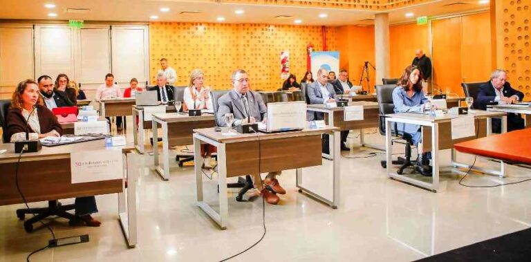 Sesión del Concejo Deliberante de General Pico donde se trató el proyecto de regulación de transporte por apps.