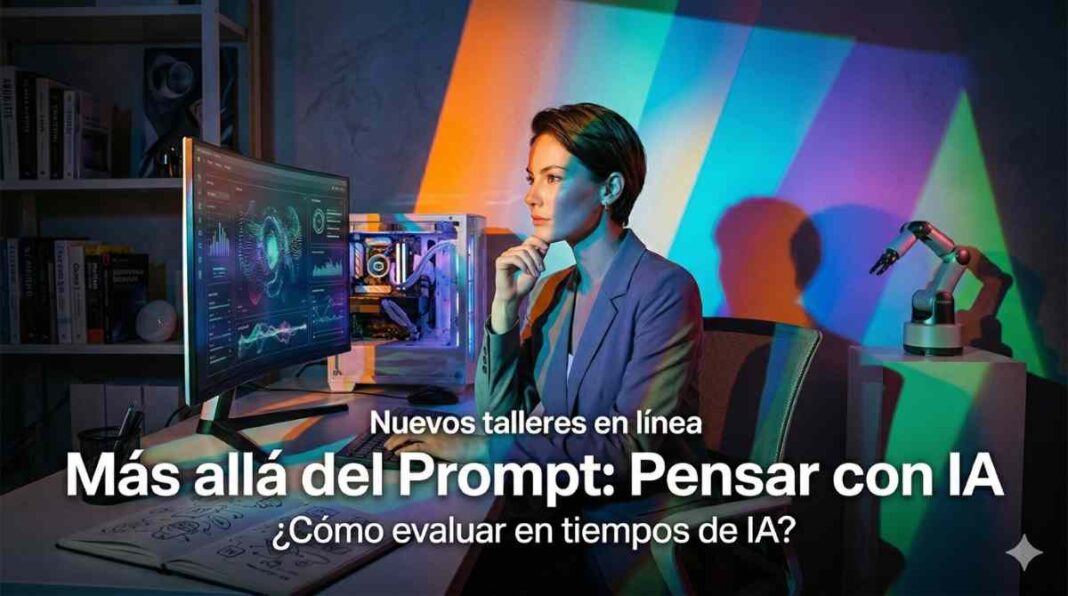 Juan Pablo Neveu, especialista, presenta talleres virtuales sobre Inteligencia Artificial.