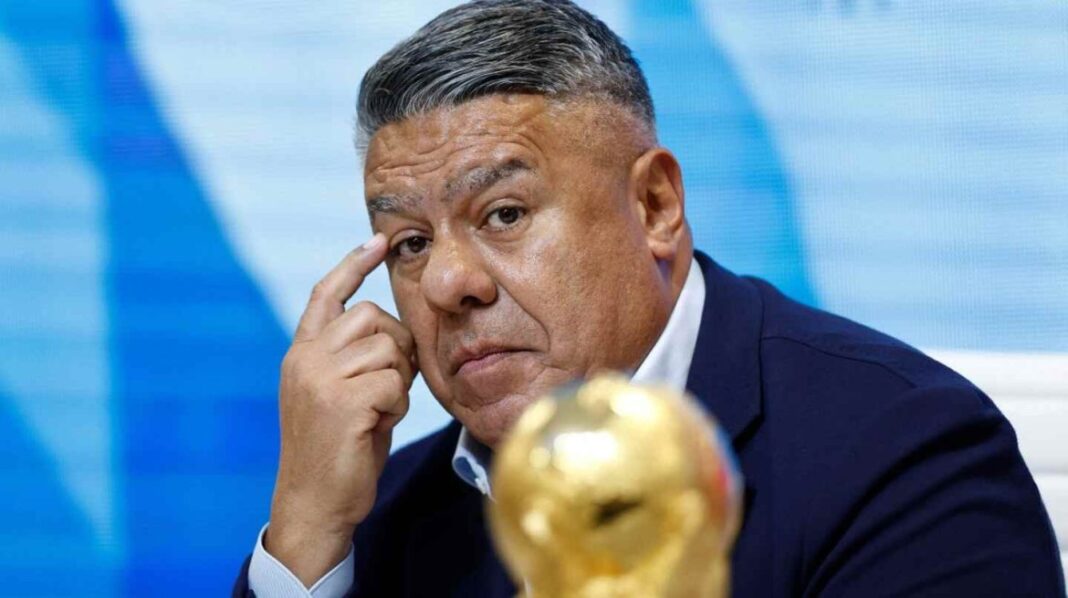Claudio Tapia, presidente de la AFA