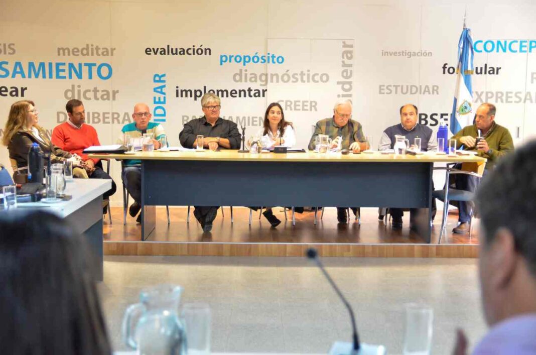 Plenario de comisiones legislativas en La Pampa sobre fraccionamiento rural