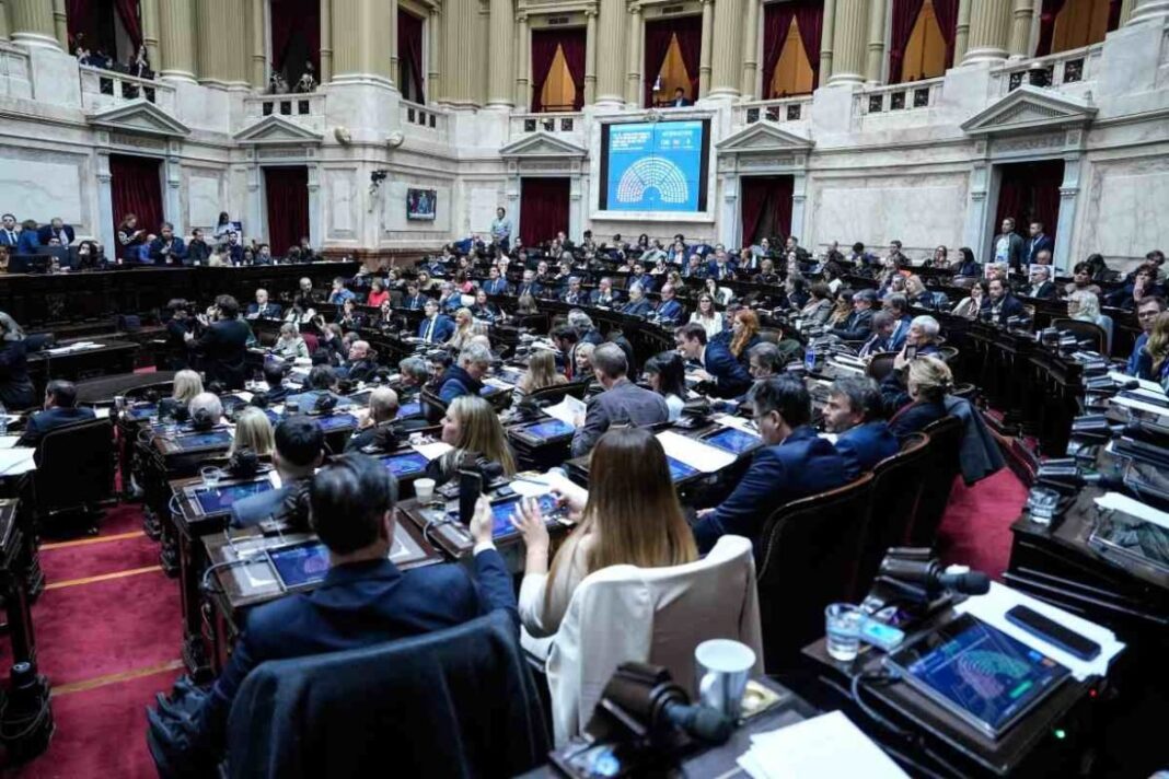 Sesión de la Cámara de Diputados de la Nación Argentina