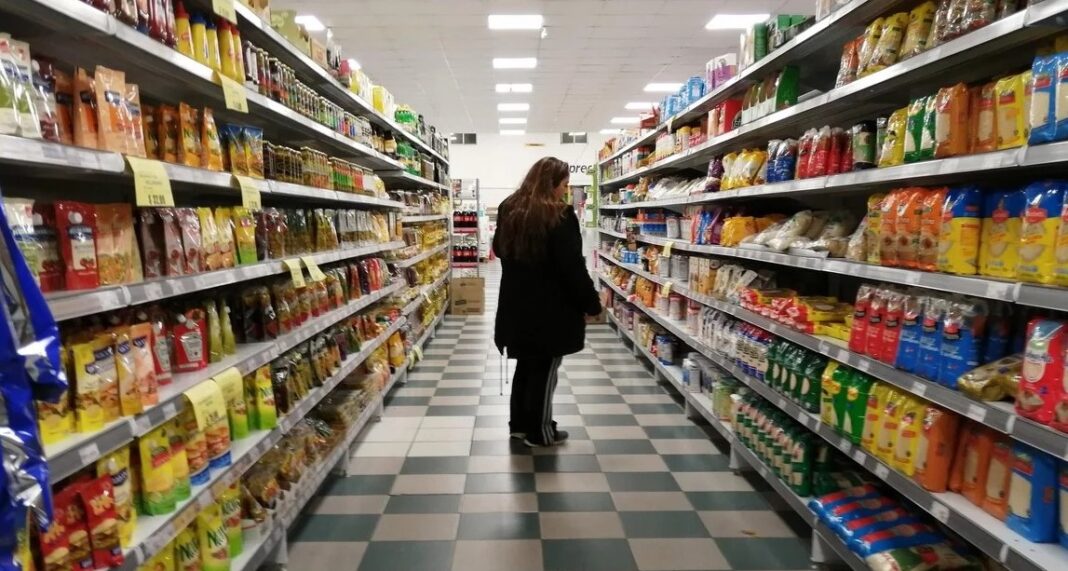 Gráfico de evolución de la inflación mensual e interanual en Argentina
