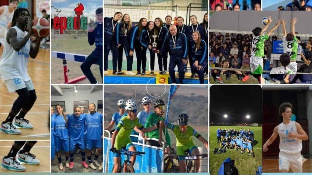 Deportistas sub-15 durante los Juegos Epade 2026 en la Patagonia
