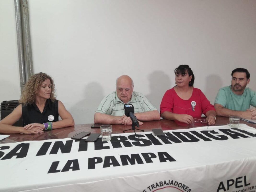 Reunión de la Mesa Intersindical en La Pampa