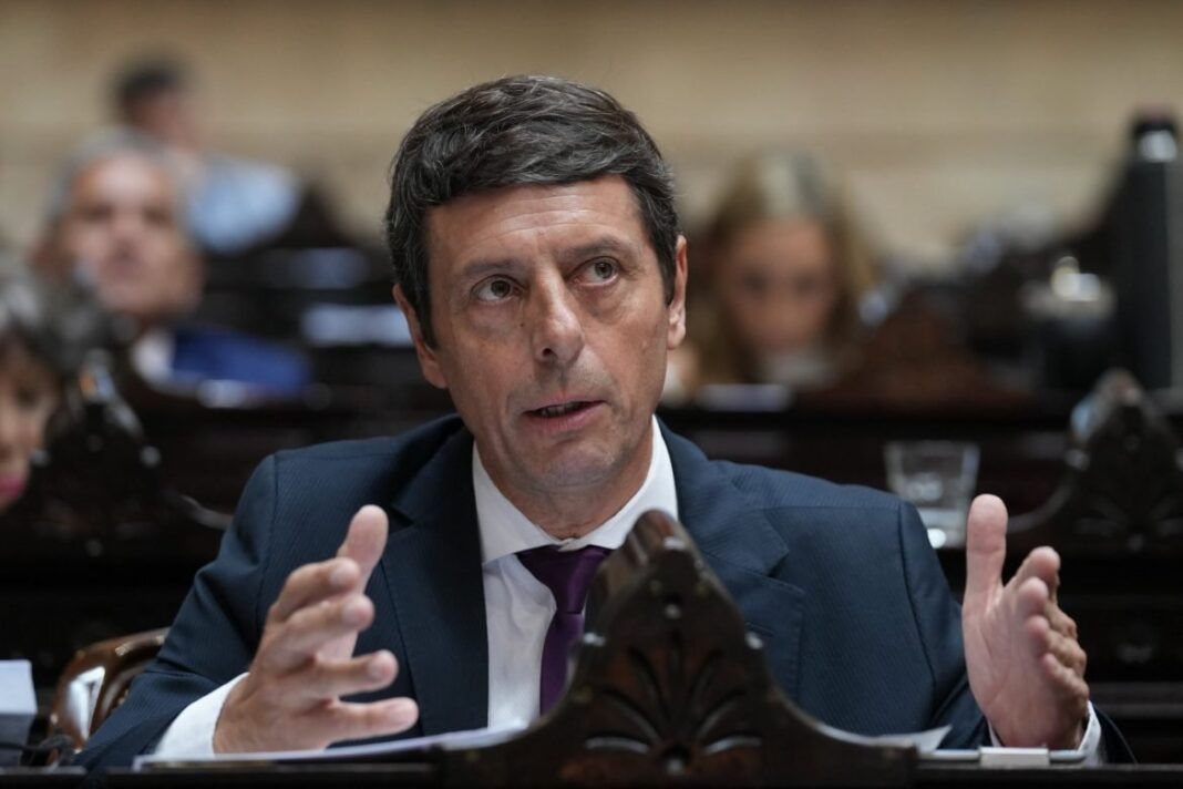 Medidor de gas natural en una vivienda de La Pampa