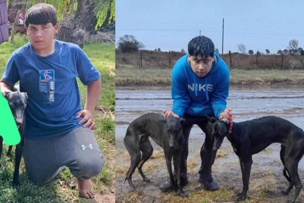 Campo en la zona de Speluzzi, La Pampa, donde se realiza la búsqueda de Joaquín Tello