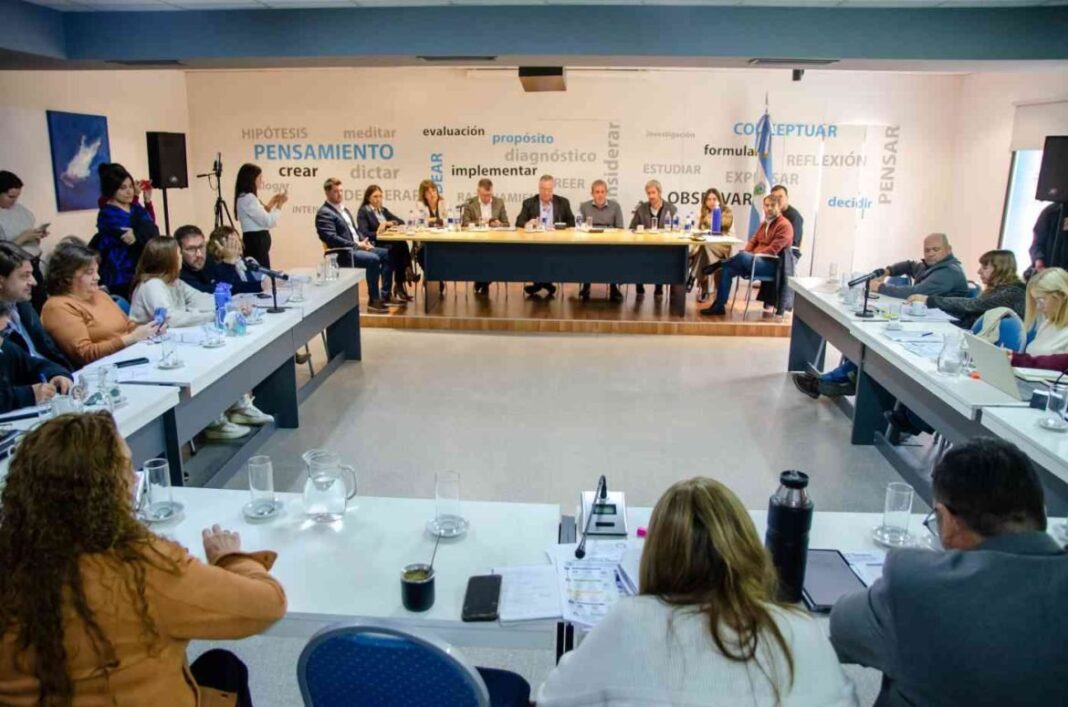 Reunión de la Comisión de Hacienda y Presupuesto de la Cámara de Diputados de La Pampa