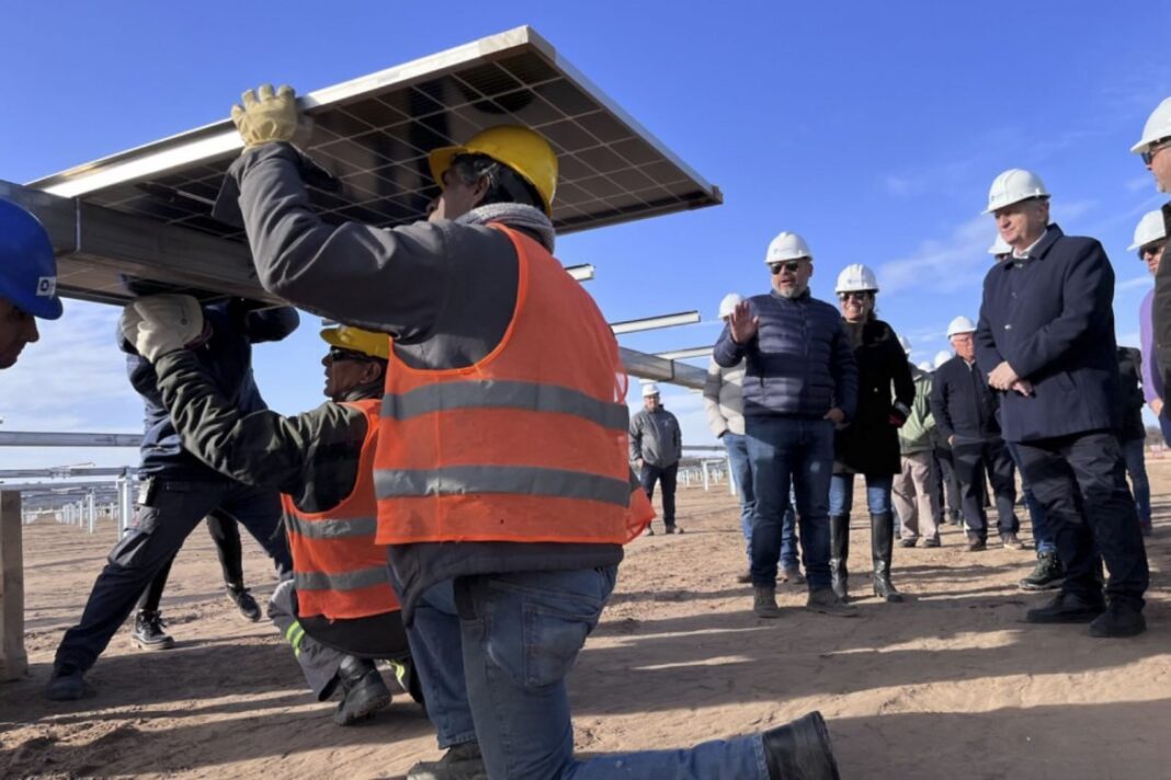 Parque solar en La Pampa
