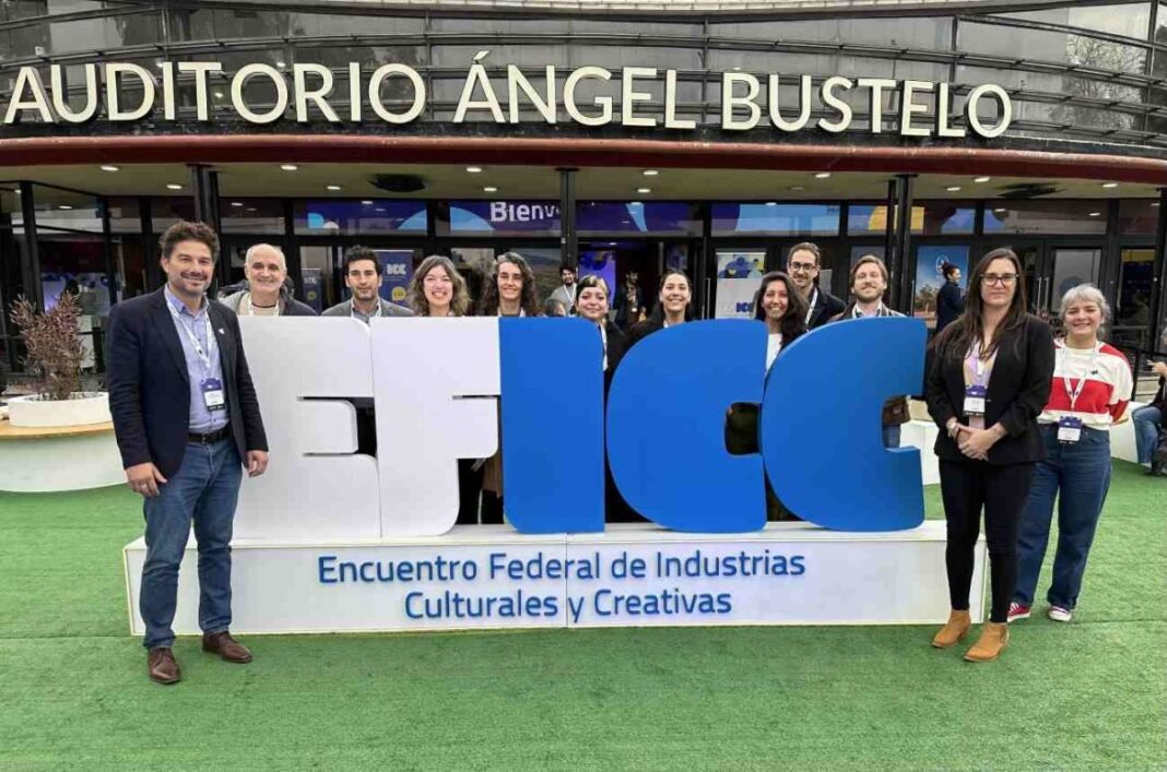 Delegación pampeana en el Encuentro Federal de Industrias Culturales y Creativas en Mendoza
