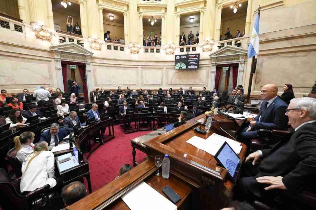 Sesión del Senado de la Nación